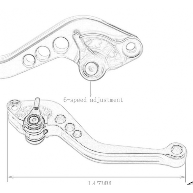 スーパーソコ TC TCmax TS TSx オートバイ用シ - Cnc Aluminum Adjustable Brake Clutch Levers のレビューと価格