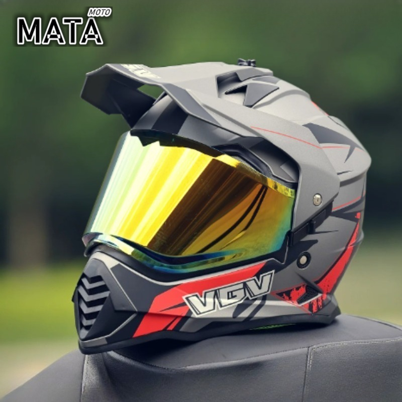 VGV モトクロス ECE DOT 認証 バイクヘルメット  - Full Face Motorcycle Helmet With Bluetooth のレビューと価格