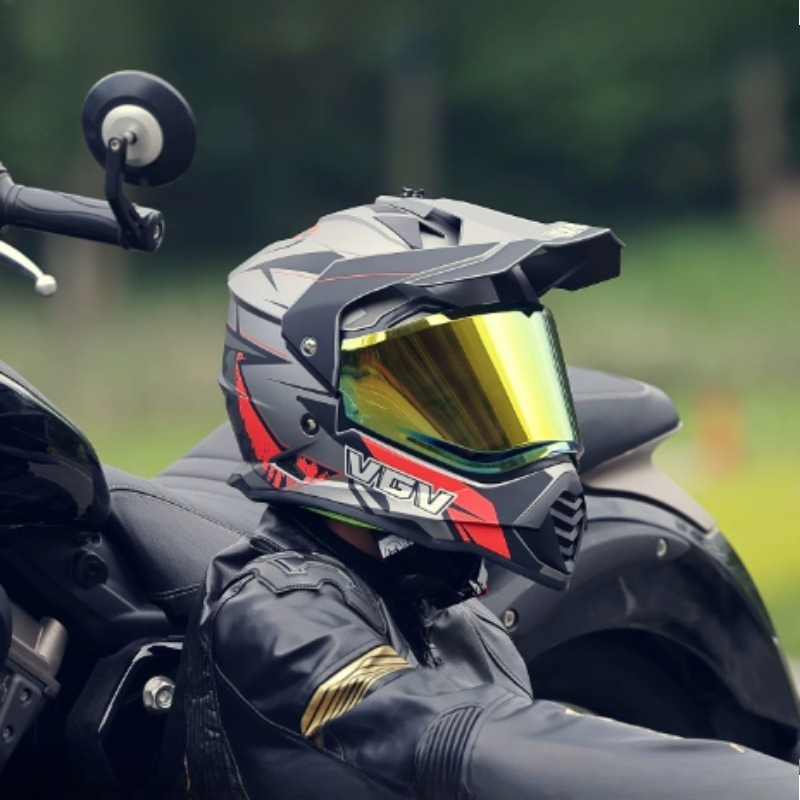 VGV モトクロス ECE DOT 認証 バイクヘルメット  - Full Face Motorcycle Helmet With Bluetooth のレビューと価格